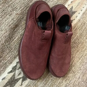 Ecco Sherpa lined loafers size 8.5